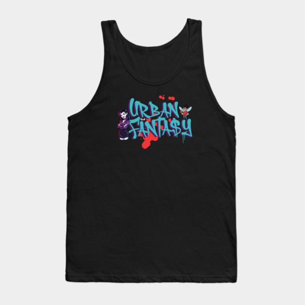 Urban Fantasy Genre Lover Tank Top by H. R. Sinclair