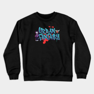 Urban Fantasy Genre Lover Crewneck Sweatshirt