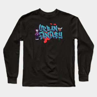 Urban Fantasy Genre Lover Long Sleeve T-Shirt