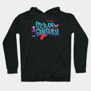 Urban Fantasy Genre Lover Hoodie