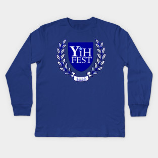 Yale in Hollywood Fest Kids Long Sleeve T-Shirt