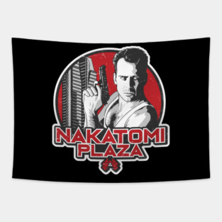 Nakatomi Plaza welcome to the party Pal Tapestry