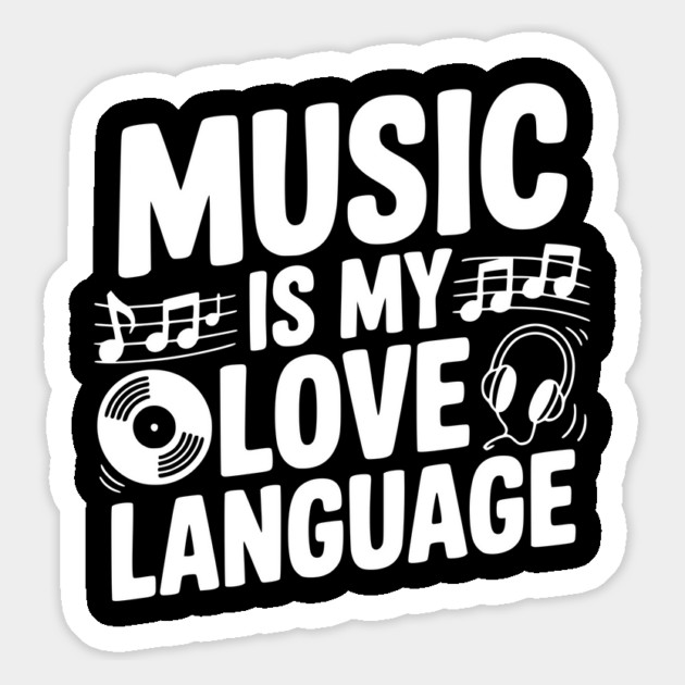 Music is my Love Language Magnet by Frank Ring