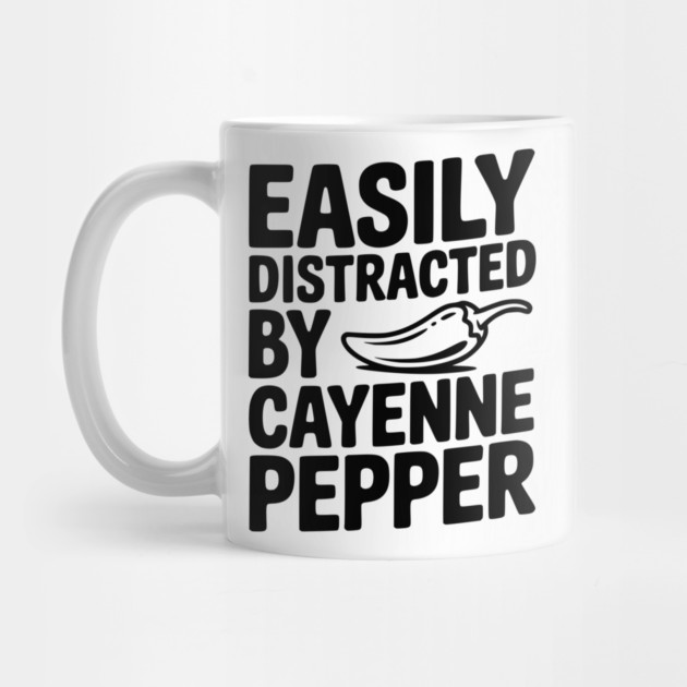 Easily Distracted by Cayenne Pepper by Frank Ring