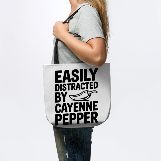 Easily Distracted by Cayenne Pepper by Frank Ring