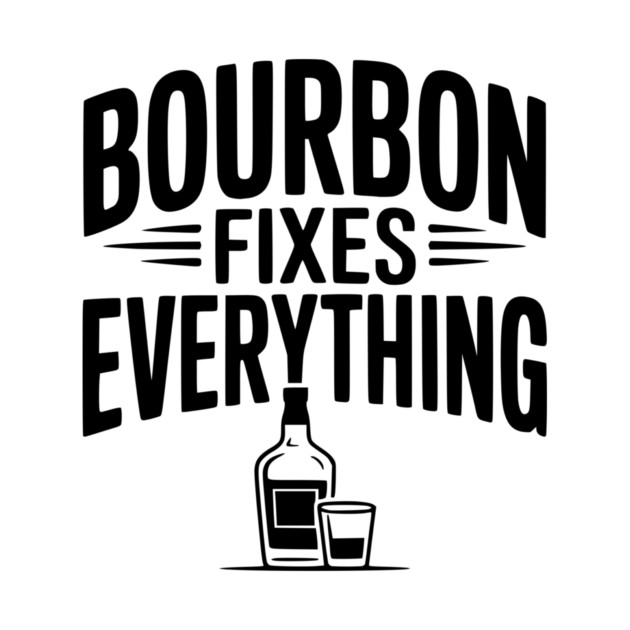 Bourbon Fixes Everything by Frank Ring