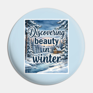 Winter Serenity in Snowy Landscapes Pin