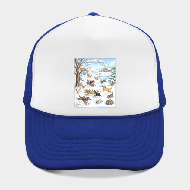 Winter Fun with Cats and Dogs by Creatifly Graphic Tees