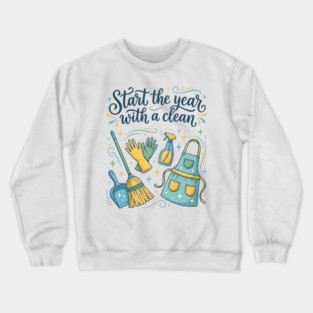 Start the Year with a Clean Crewneck Sweatshirt