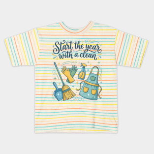 Start the Year with a Clean Kids T-Shirt