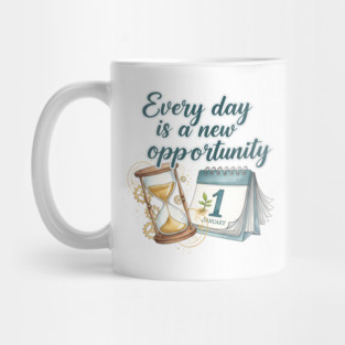 A New Day A New Opportunity Mug