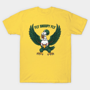 FLY SNOOPY FLY - Philadelphia Eagles T-Shirt