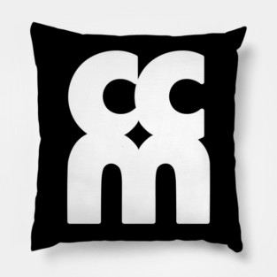 CCM White Brand Mark Pillow