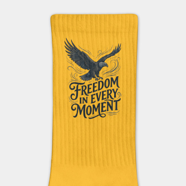 Freedom in Every Moment by Creatifly Graphic Tees