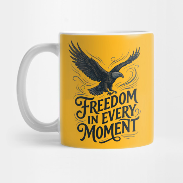 Freedom in Every Moment by Creatifly Graphic Tees