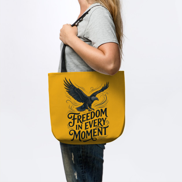 Freedom in Every Moment by Creatifly Graphic Tees