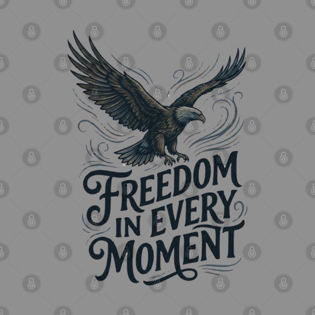 Freedom in Every Moment by Creatifly Graphic Tees