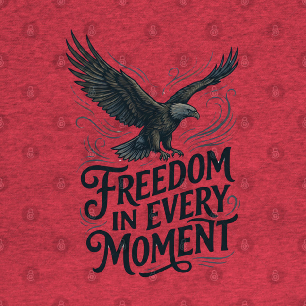 Freedom in Every Moment by Creatifly Graphic Tees