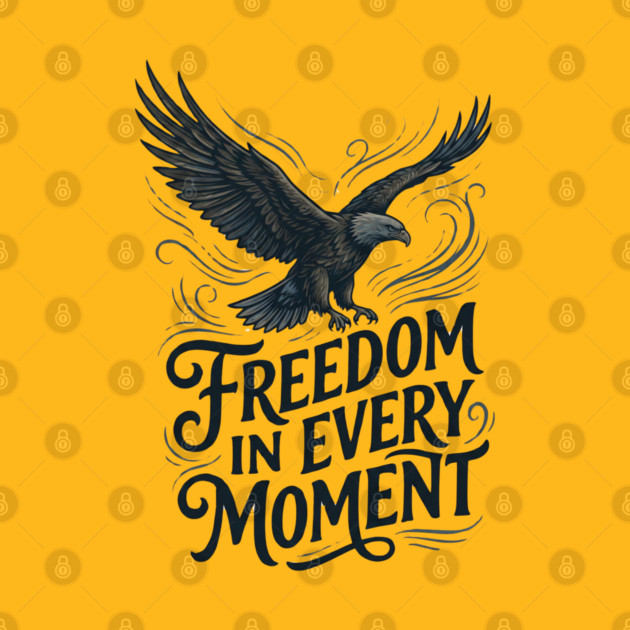 Freedom in Every Moment by Creatifly Graphic Tees