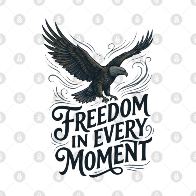 Freedom in Every Moment by Creatifly Graphic Tees