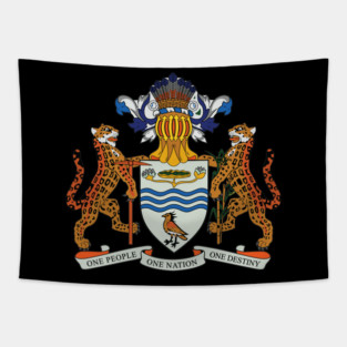 Guyana Crest Tapestry