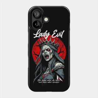 LADY EVIL Phone Case