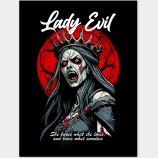 LADY EVIL Posters and Art