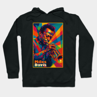 Miles Davis Pop Art Hoodie