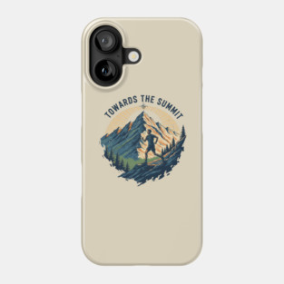 Towards the Summit Phone Case