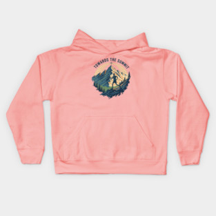 Towards the Summit Kids Hoodie