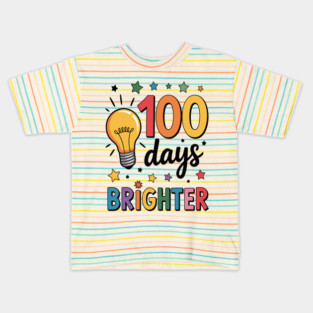 100 days brighter Kids T-Shirt