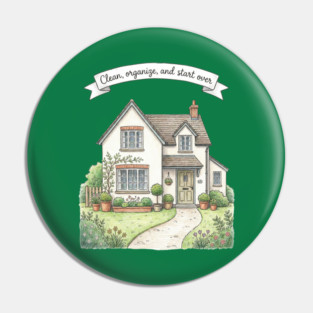 Clean, Organize, and Start Over Pin