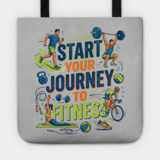 Start Your Journey to Fitness Tote