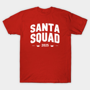 Santa Squad 2025 Matching Christmas T-Shirt