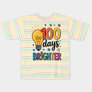 100 days brighter Kids T-Shirt