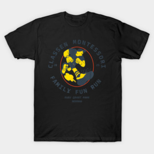 Classen Montessori School Family Fun Run 2025 T-Shirt