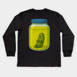 The Last Pickle… Kids Long Sleeve T-Shirt