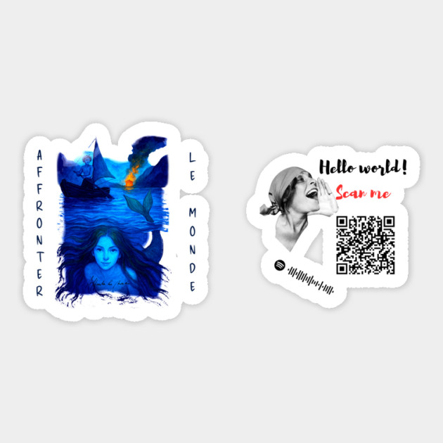 Gringus2000 Romy "Affronter Le Monde" Sticker by Art4Music