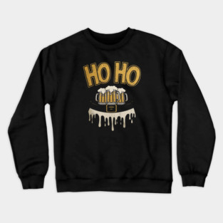 Ho Ho Ho Beer Mugs Christmas Crewneck Sweatshirt