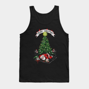 Drunk Santa Claus Tank Top