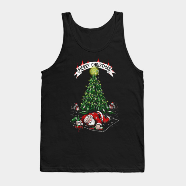 Drunk Santa Claus Tank Top by Dr. Cork