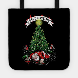 Drunk Santa Claus Tote