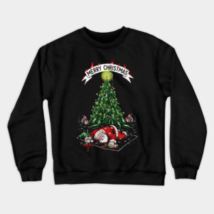 Drunk Santa Claus Crewneck Sweatshirt