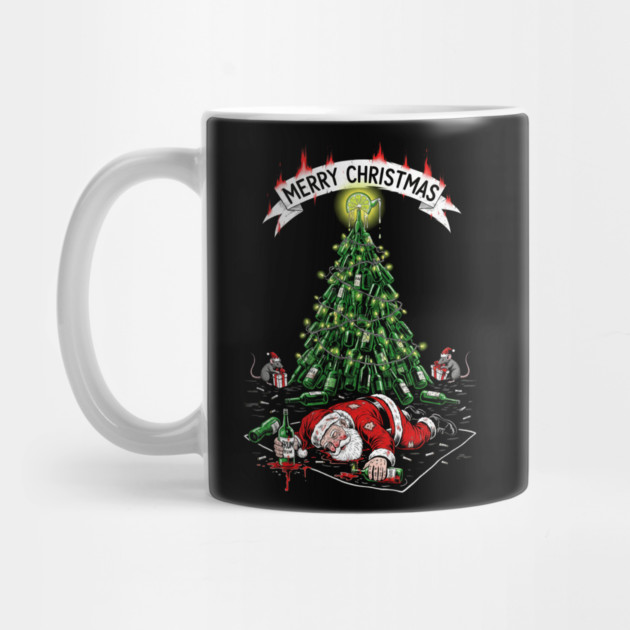 Drunk Santa Claus by Dr. Cork