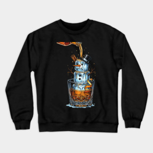Old Fashioned Snowman Crewneck Sweatshirt