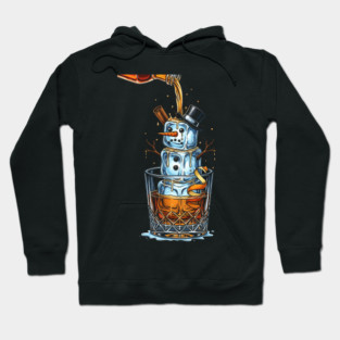 Old Fashioned Snowman Hoodie