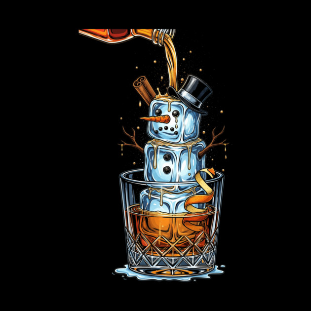 Old Fashioned Snowman by Dr. Cork