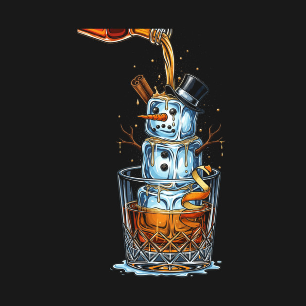 Old Fashioned Snowman by Dr. Cork