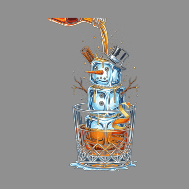 Old Fashioned Snowman by Dr. Cork