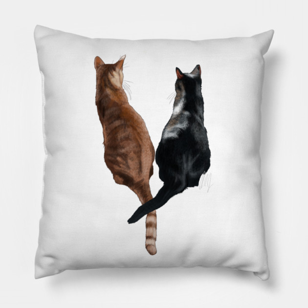 More Meow Mix, Bitches. Pillow by 51Deesigns